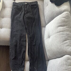 H&M Black Flare & Wide Leg Jeans